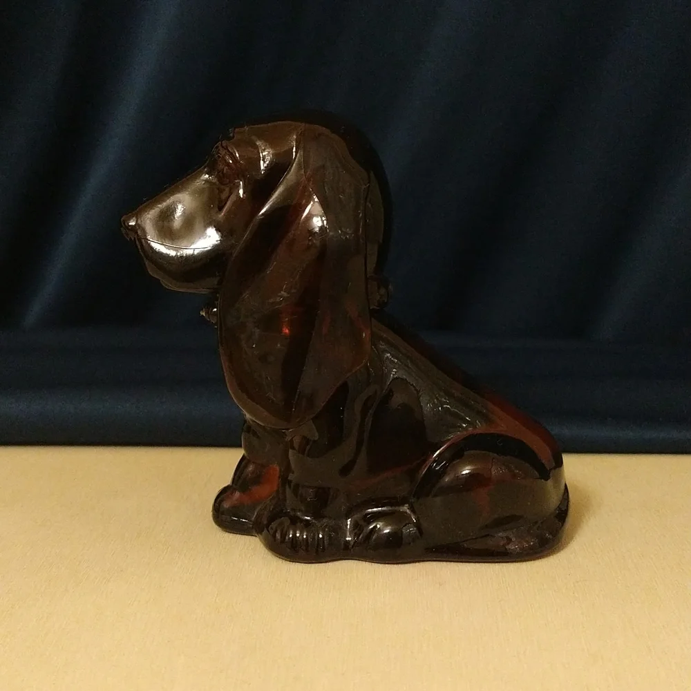 Vintage Avon Baby Bassett Hound Bottle Sweet Honesty Cologne Full